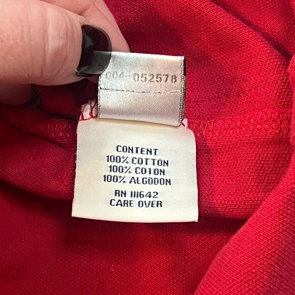 Coogi Polo Mens 4X Red Embroidered Retro Preppy Golf Short Sleeve Hip Hop Shirt - Picture 7 of 13